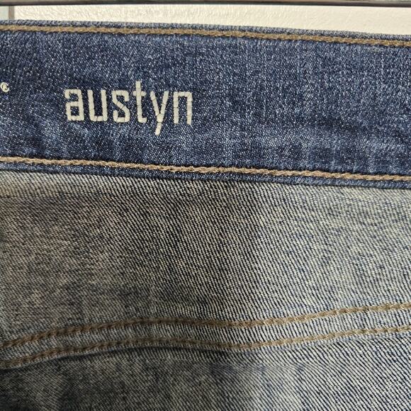 7 For All Mankind Austyn Jeans Women's Denim Size 32 Straight Leg - Picture 10 of 12
